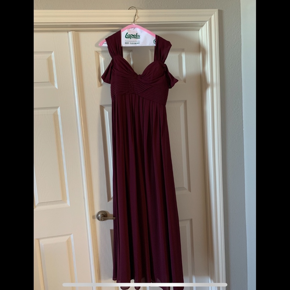 Maroon Lulus Dress